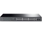 "28-Port Gigabit Easy Smart Switch with 24-Port PoE+ PORT: 24×