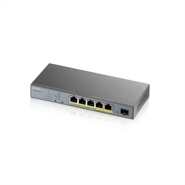 overlay_7b8b5eca7a0c75b8b2d1550f0ba052bd.jpg Switch Zyxel GS1350-6HP-EU0101F, 5 port, 100/1000 Mbps - imagine 1