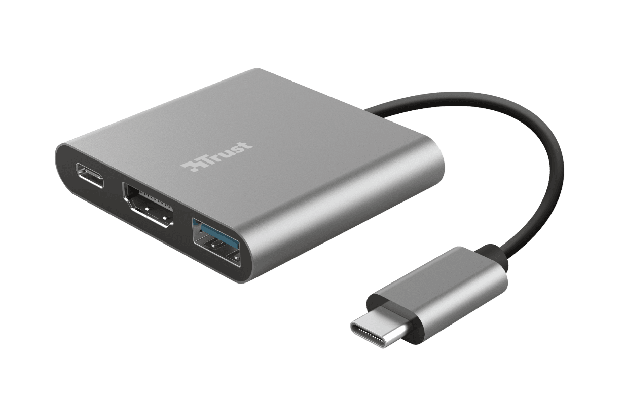 overlay_8017aeadf986ca25e6a25b1fd3579b5d.png Hub USB Trust Dalyx, 3 porturi USB-C, silver - imagine 1