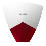 Sirena de efractie Hikvision DS-PS102X/RED;314300685 compatibila cu centrale DS-PWA96-M2H-WE; Culoare: