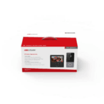 Kit videointercom IP Hikvision DS-KIS606-P, contine: DS-KV6113-PE1(C) × 1, DS-KH6110-WE1