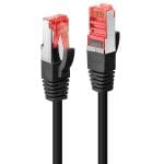 Cablu Lindy Cat.6 S/FTP Network Black, lungime 1m, latime de