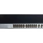 Switch 24 porturi POE Gigabit, Hikvision DS-3E2528P(B)(O-STD), Full Managed, 24