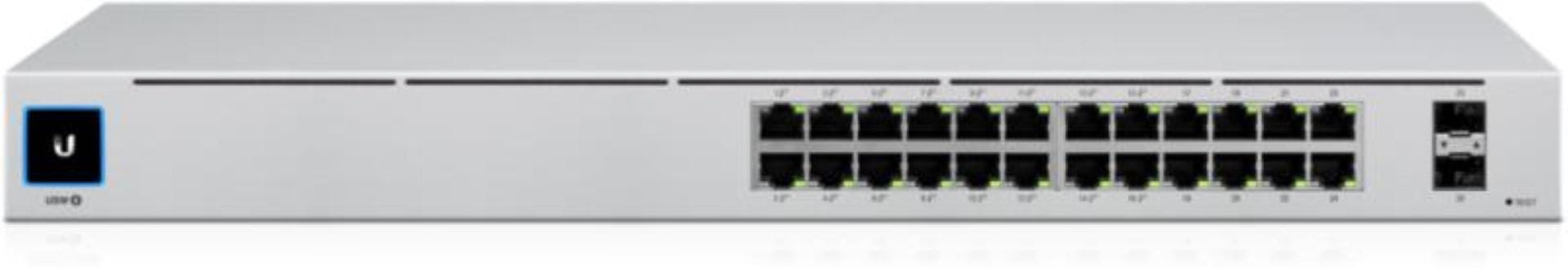 overlay_a10c3a8f8b323aeb354282aede5f22ea.jpg Switch Ubiquiti UniFi Gigabit USW-24, 24 port, 10/100/1000 Mbps - imagine 1