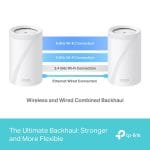 TP-LINK DECO BE65(3-PACK) Sistem Mesh WI-FI 7, BE9300, TRI-BAND, Standarde - imagine 2