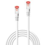 Cablu retea Lindy 3m Cat.6 S/FTP, RJ45, white - imagine 2