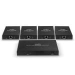 Lindy 70m 4 Port Cat.6 HDMI 4K60 Splitter Extender - imagine 2