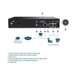NVR PoE TP-Link VIGI 4 canale 1004H4P; 53W, 8 MP,1 - imagine 3