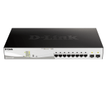 D-Link Switch 10 porturi POE smart maaged DGS-1210-10MP, Interfata: 8 - imagine 3
