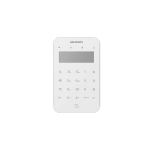 Tastatura wireless LCD AX PRO Hikvision DS-PK1-LT-WE, 868MHz two-way Tri-X