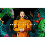 Monitor signage SAMSUNG QM85C, 85", 500nit, 24/7, UHD, E-LED, 8ms,