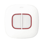 Buton de panica wireless Hikvision DS-PDEB2-EG2-WE(B), 2 butoane, ,frecventa de