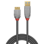 Cablu Lindy 0.5m USB 3.2  Type A to Micro-B, - imagine 2