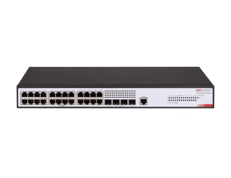 overlay_cca4bfd261cfc2811d85fbc8a2adca04.png Switch Hikvision DS-3E2528-HI-24T4F: 24 × Gigabit RJ45 port,4 × Gigabit - imagine 1