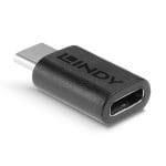 Adaptor Lindy USB 3.2 Type C la C, dimensiuni 26.5x13x7.5mm,