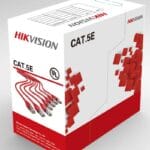 Cablu U/UTP cat. 5E Hikvision, DS-1LN5E-S, 4x24AWG, material cupru integral,