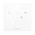 Post interior interfon audio Hikvision DS-KH6000-E1/WH, 9 butoane, microfon inclus,