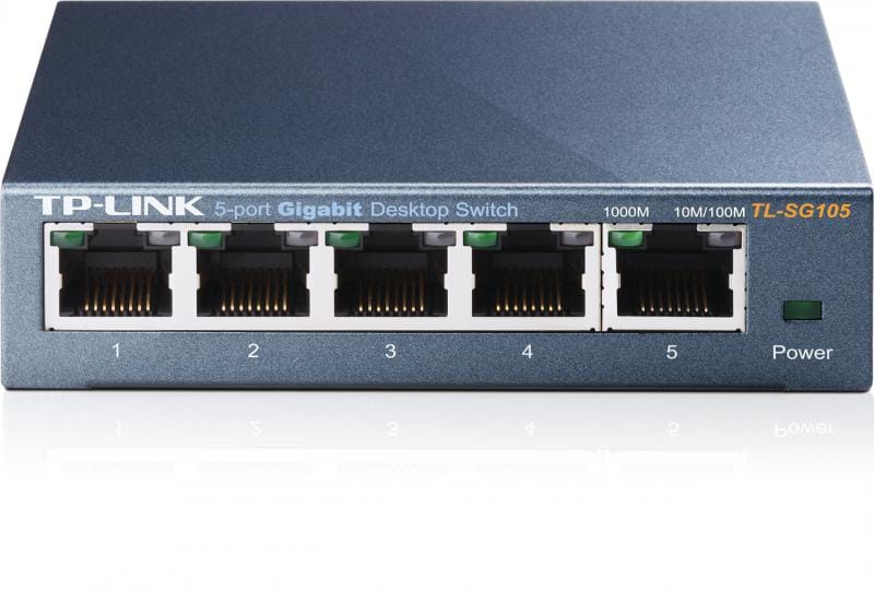 overlay_ef9e4e3805ee4399e07feb2d0aedfb91.jpg Switch TP-Link TL-SG105, 5 port,10/100/1000 Mbps - imagine 1