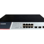 Switch Hikvision DS-3E2510P(B), Switching Capacity 336 Gbps, 8 Gigabit Poe