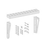 Suport de perete pentru acumulatori HUAWEI LUNA2000 - imagine 2