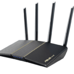 Asus Wireless Router RT-AX57, AX3000 2402 Mbps+ 574 Mbps, Dual-Band-2.4,