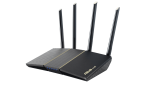 Asus Wireless Router RT-AX57, AX3000 2402 Mbps+ 574 Mbps, Dual-Band-2.4,