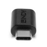 Adaptor Lindy USB 3.2 Type C la C, dimensiuni 26.5x13x7.5mm, - imagine 2
