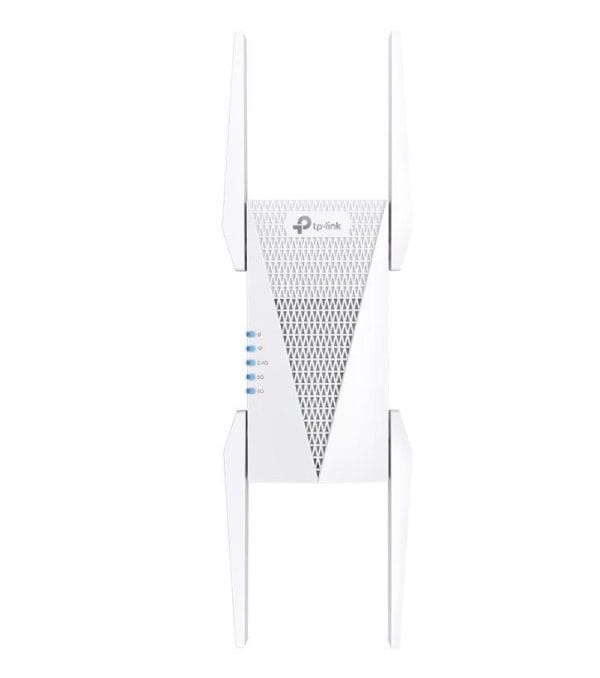 overlay_fbe5f9f7353d638a99540a8575c18a9c.JPG TP-link AXE5400 Wi-Fi6E Mesh Range Extender, Tri-Band, RE815XE, 1 Port - imagine 1