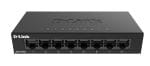 D-Link Switch DGS-108GL, 8 porturi Gigabit, Capacity 16Gbps, desktop, faramanagement,
