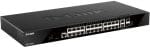 Switch D-Link DGS-1520-28, 28 porturi Gigabit,24 x 10/100/1000Base-T, 2 x