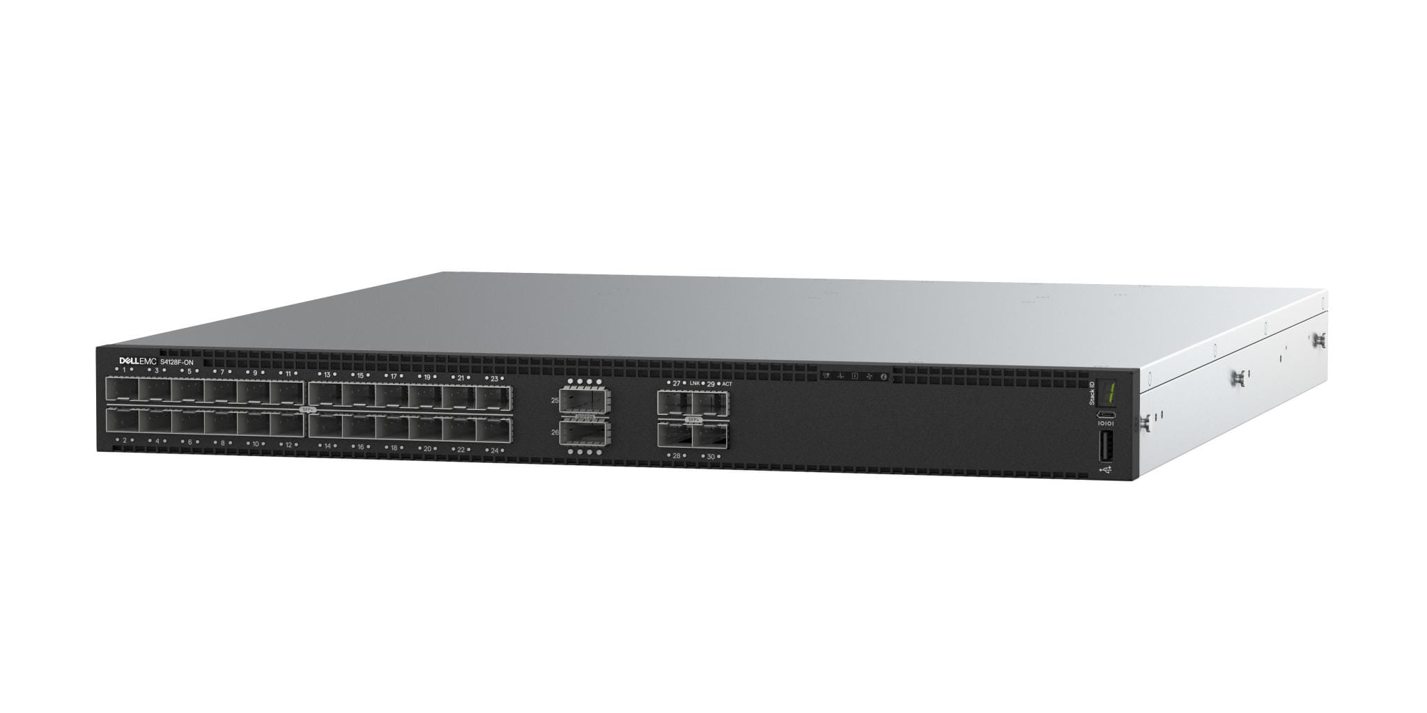 overlay_fe6888257b16dd2200af6803da2d3216.jpg Dell EMC Switch S4128T-ON, 1U, 28 x 10Gbase-T, 2 x - imagine 1